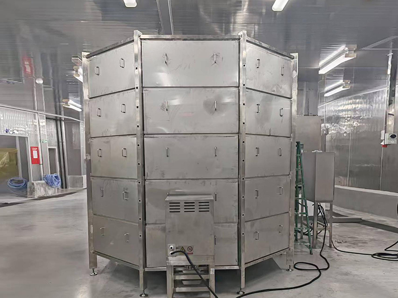 Proyecto de bajador en espiral para Top Fresh, Malasia