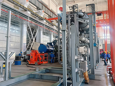 Proyecto de paquete de enfriadores industriales para la industria petroquímica