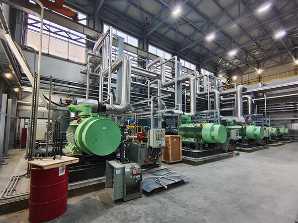 Sistema de control de temperatura de CO₂ personalizado para el proyecto RCC (Compañía Rusa de Cobre)