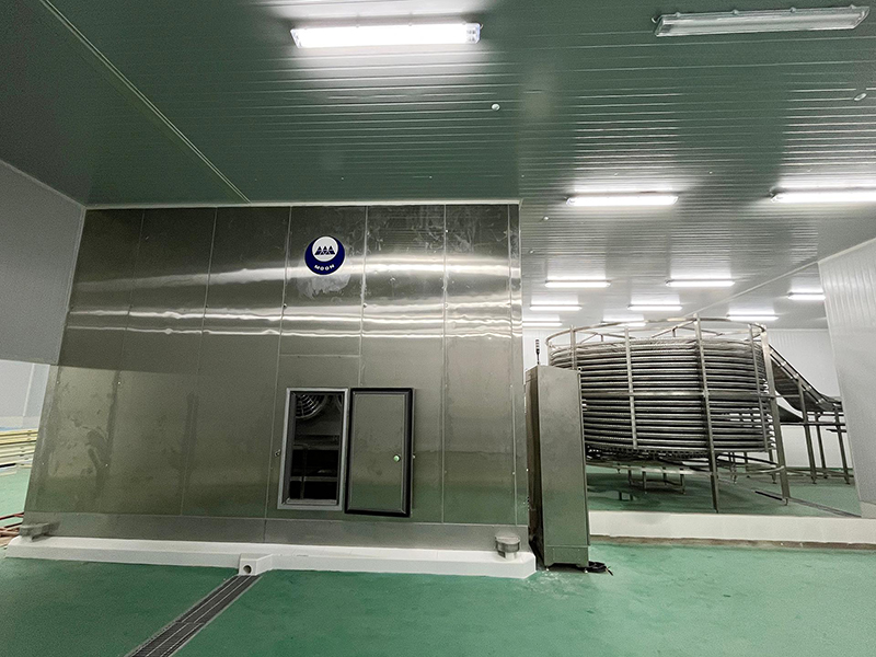 Proyecto de congelador en espiral para PFI, Indonesia