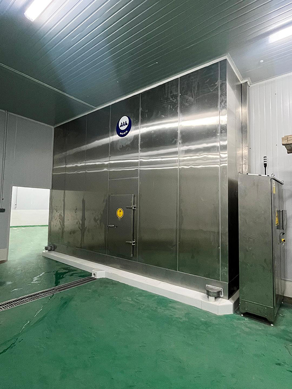 Proyecto de congelador en espiral para PFI, Indonesia