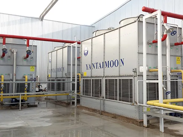 Condensador evaporativo del proyecto de procesamiento de camarones, Indonesia