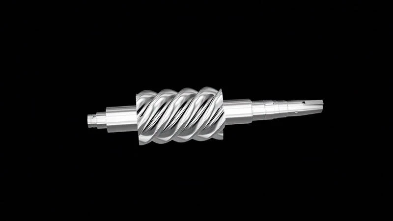 Compresor de tornillo para refrigeración de una etapa de tipo abierto